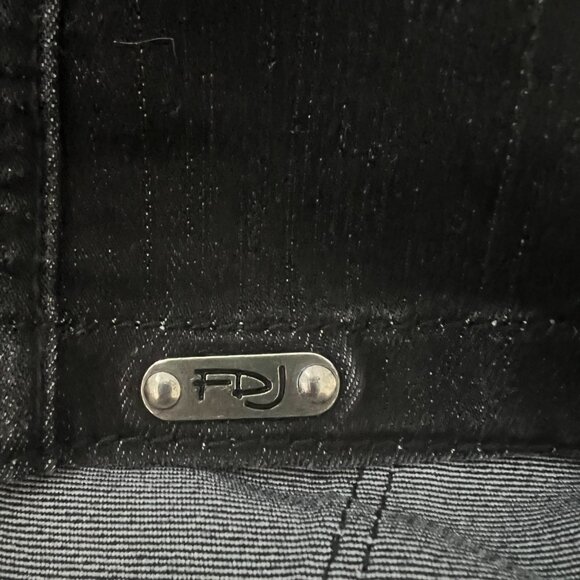 🖤FDJ French Dressing Denim Jacket - Unique Button Detail - Sz M - Picture 11 of 15
